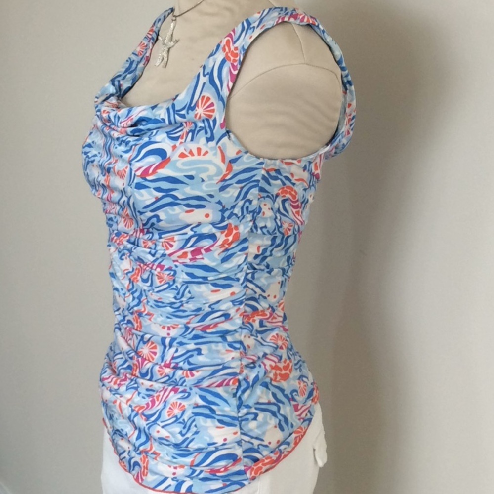 Diane Von Furstenberg Top small EUC - Picture 2 of 7
